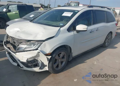 2018 Honda Odyssey Ex-L from USA, damaged, VIN 5FNRL6H70JB086657